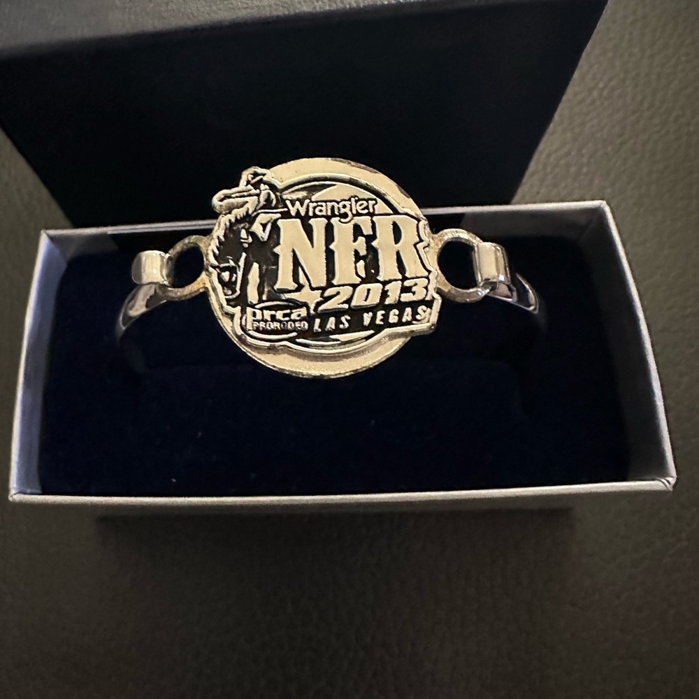 Wrangler NFR 2013 Silver Bracelet